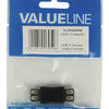 VALUELLINE VALUELINE VLCP60900B USB 2.0 USB Une femme USB Un adaptateur féminin noir
