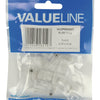 VALUELLINE VALULINE VLCP89300T RJ45 Connecteurs pour câbles Solid UTP Cat 5