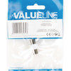 VALUELLINE VALUELLIN VLSP40941W CAXE COUPLAGE COAX FEME COAX FEMME BLANC