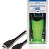 VALUELLINE VALUELLIN VLVB34000B10 Câble HDMI haute vitesse avec connecteur HDMI HDMI Ethernet Connecteur 1,00 m noir