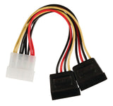 VALUELLINE VALUELINE VLCP73520V015 Câble séparateur interne Molex mâle mâle 2x Sata 15 broches Femelle Multicolour Couleurs - afbeelding 1