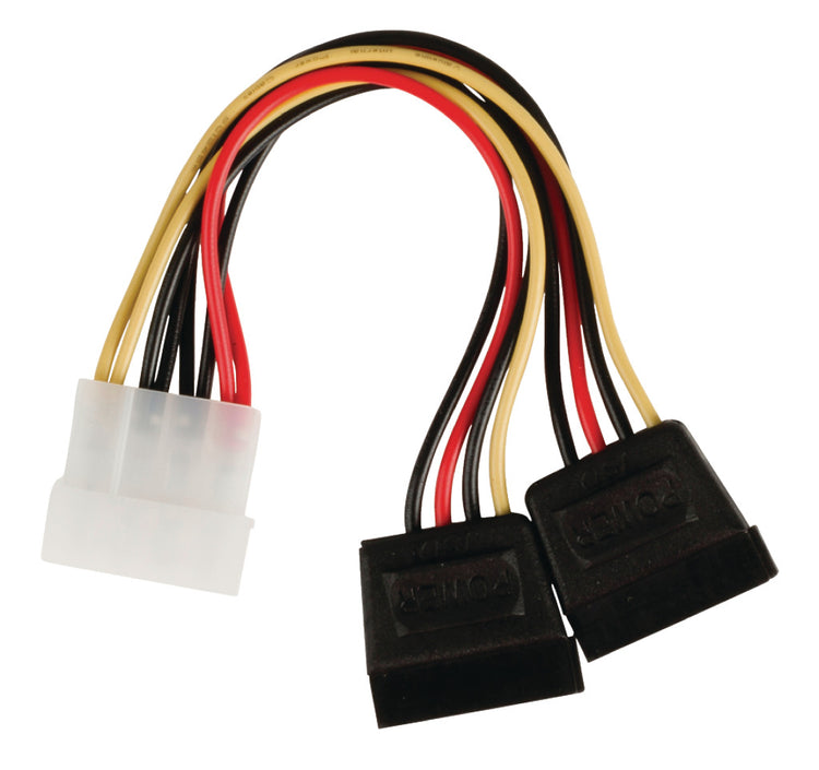 VALUELLINE VALUELINE VLCP73520V015 Câble séparateur interne Molex mâle mâle 2x Sata 15 broches Femelle Multicolour Couleurs