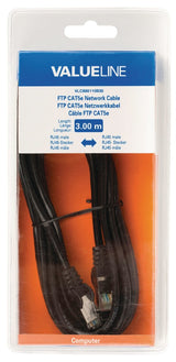 VALUELLINE VALUELINE VLCB85110B30 FTP CABLE CABLE NOSIFIQUE RJ45 MALE RJ45 Mâle 3,00 m noir - afbeelding 4
