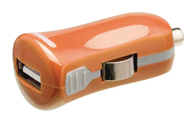 VALUELLINE VALUELINE VLMP11950O USB-AUTOLADER USB Une connexion féminine 12v voiture Oranje