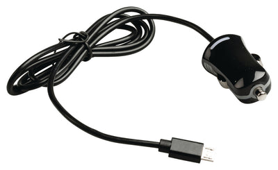 VALUELLINE VALUELINE VLMB60890B10 Micro-USB Car Charger Micro USB Male Male 12V Connexion 1,00 m noir 2.1a