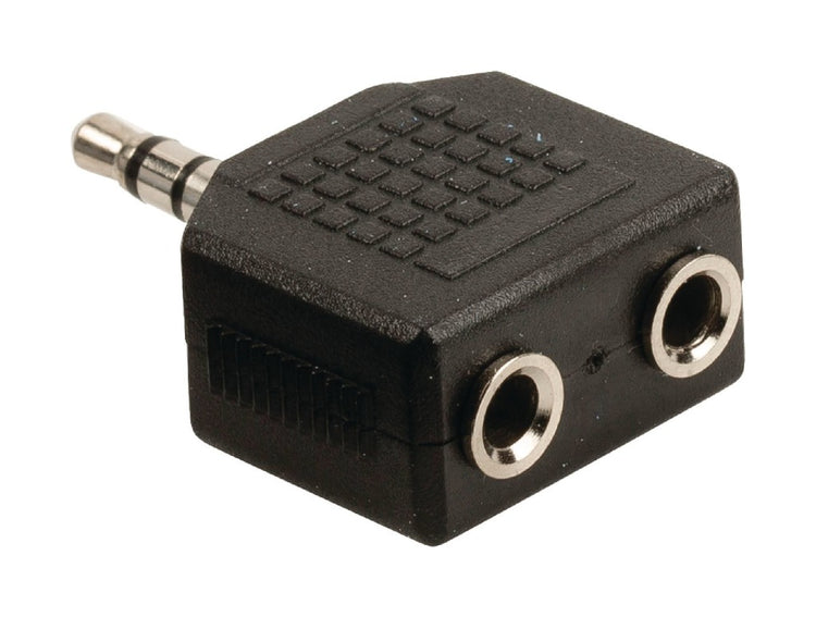 VALUELLINE VALUELINE VLAB22945B AUDIO SPLITTER 3,5 mm mâle 2x femelle noire