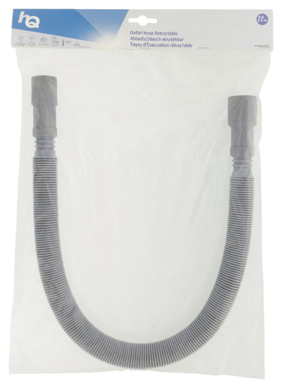 HQ HQ W9-OHR-0620N tuyau de vidange extensible 24 19 mm à droite 29 22 mm à droite 0,60 2,00 m