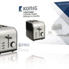 Kouml;nig king kn-bt10 grille-pain