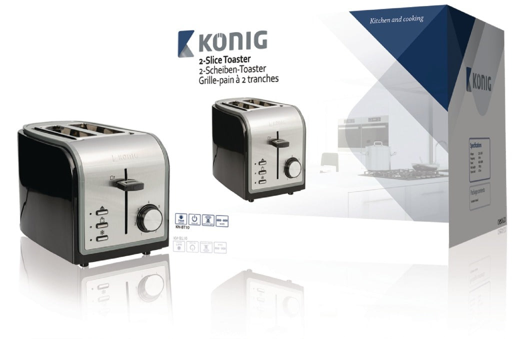 Kouml;nig king kn-bt10 grille-pain
