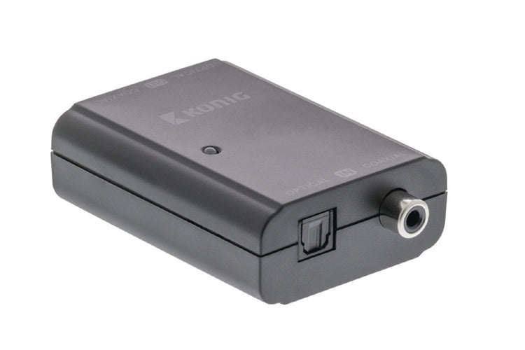 K ouml; nig könig knaco2502 convertisseur audio numérique 1x toslink feme