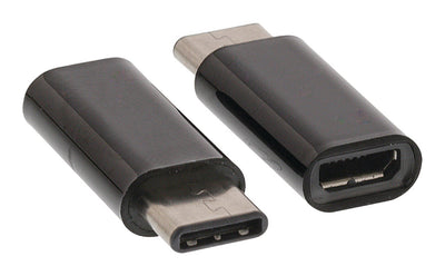 VALUELLINE VALUELINE VLCP60910B ADAPTER USB 2.0 USB-C masculin USB Micro-B femelle noire