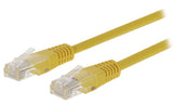 VALUELLINE VALUELINE VLCT85000Y330 CABLE Câble réseau UTP CAT5E RJ45 (8 8) MALE RJ45 (8 8) Mâle 3,00 m Jaune - afbeelding 1
