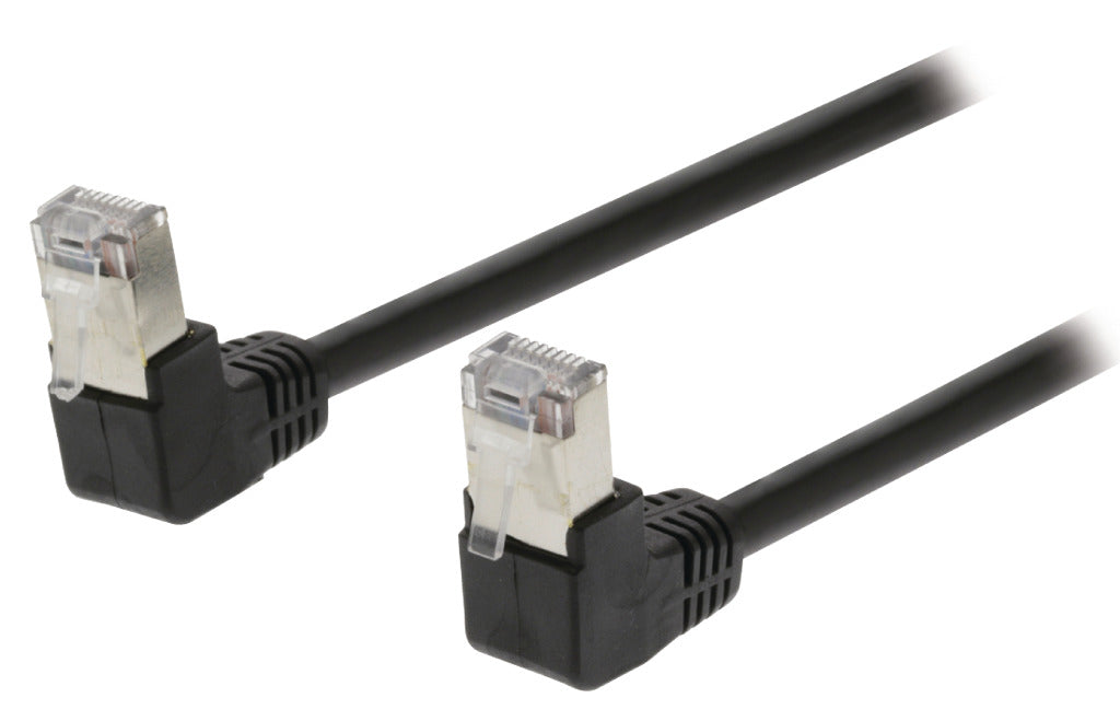 VALUELLINE VALUELINE VLCP85127B100 CAT5E SF UTP Cable Câble RJ45 (8 8) MALE RJ45 (8 8) Mâle de 10,0 m noir