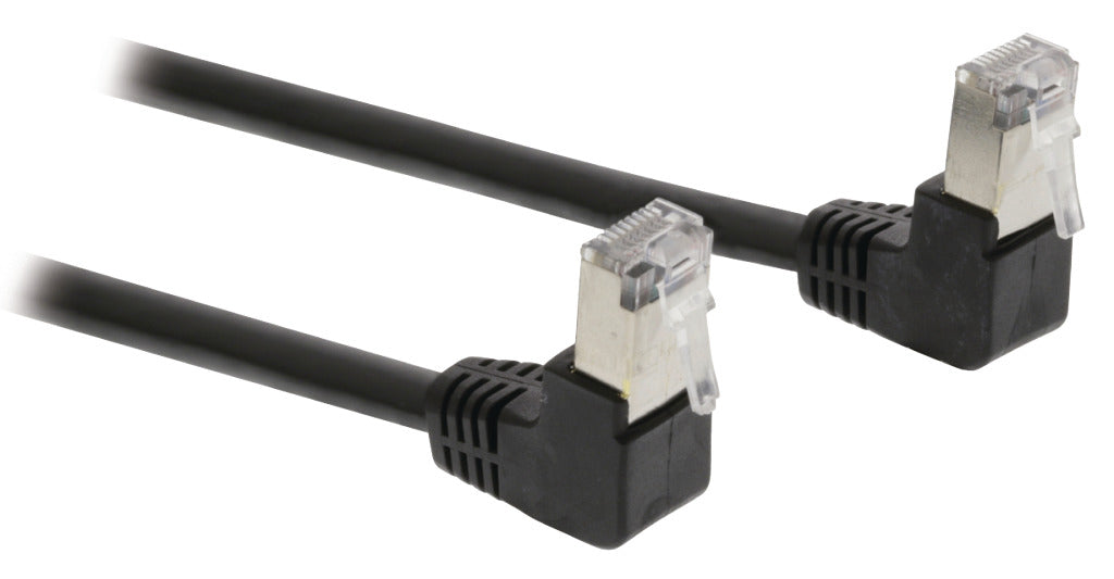 VALUELLINE VALUELINE VLCP85127B100 CAT5E SF UTP Cable Câble RJ45 (8 8) MALE RJ45 (8 8) Mâle de 10,0 m noir