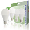 HQ HQ HQLE27A603P02 LED lampe 3 pièces E27 A60 9 W 806 LM 2700 K