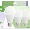 HQ HQ HQLE27A603P02 LED lampe 3 pièces E27 A60 9 W 806 LM 2700 K