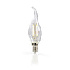 Nedis Ledbfe14Canft1 Retro LED Glow Lampe E14 Cougie avec point incurvé 2,5 W 250 lm