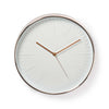 Nedis clwa013pc30re diamètre mural rond 30 cm or rose blanc
