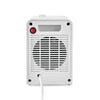 NEDIS WIFIFNH20CWT Smart Van chauffage avec Oscillation thermostat compacte Wi-Fi 1800 W Blanc