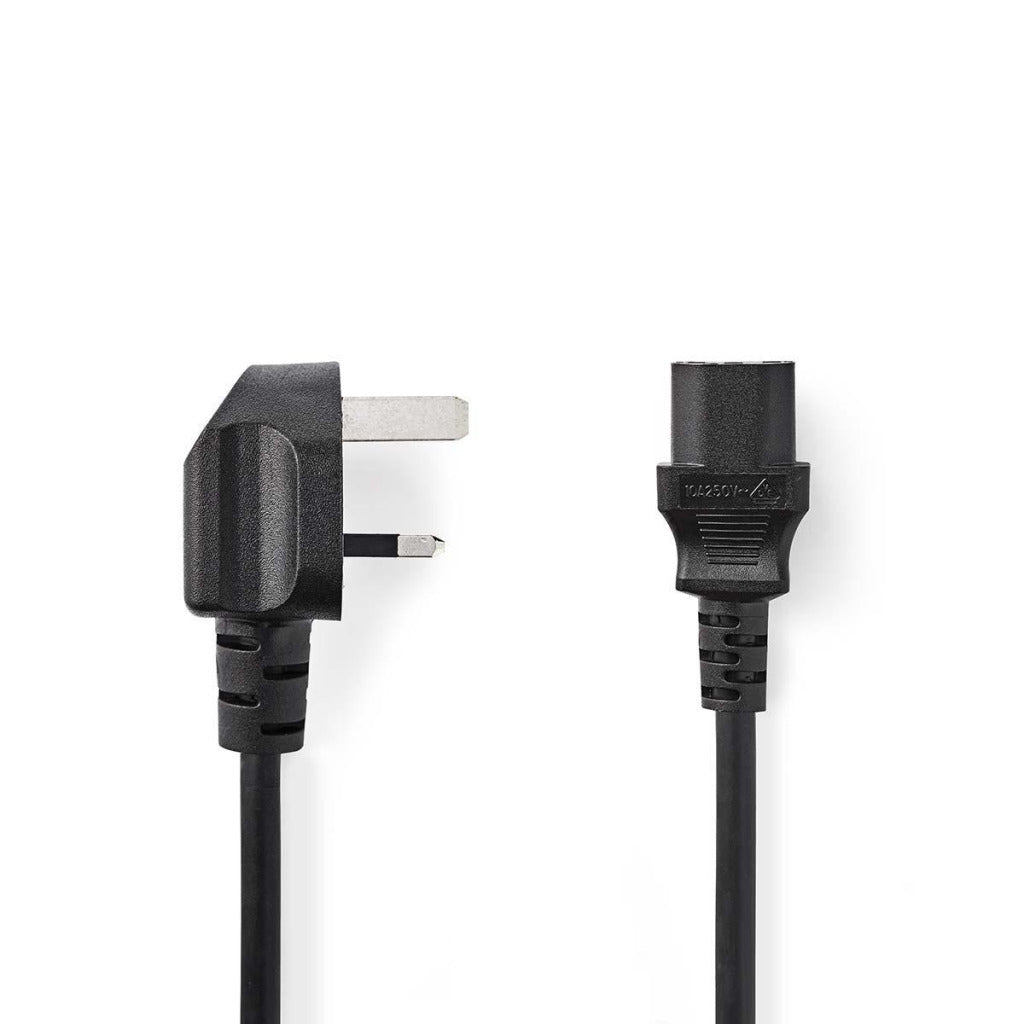 Nedis CEGP11100BK20 Food Chance Stock Tegar G (VK) IEC-320-C13 2,0 m noir