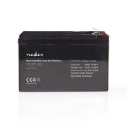 Nedis bala12000Batterie rechargeable au plomb 12v 12v 12 000 mah 167 x 181 x 77 mm - afbeelding 1