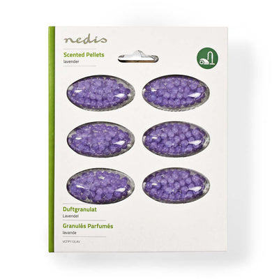 Nedis VCFP112lav Perles de parfum pour l'aspirateur lavande 6 pièces