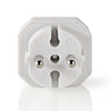 NEDIS PSSPL200C1WT STRACTACTSPLITTER 2 voies EurostopContact blanc