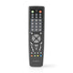 NEDIS TVC2100BK Universal Remote Control Pré-programmé Operate 10 appareils
