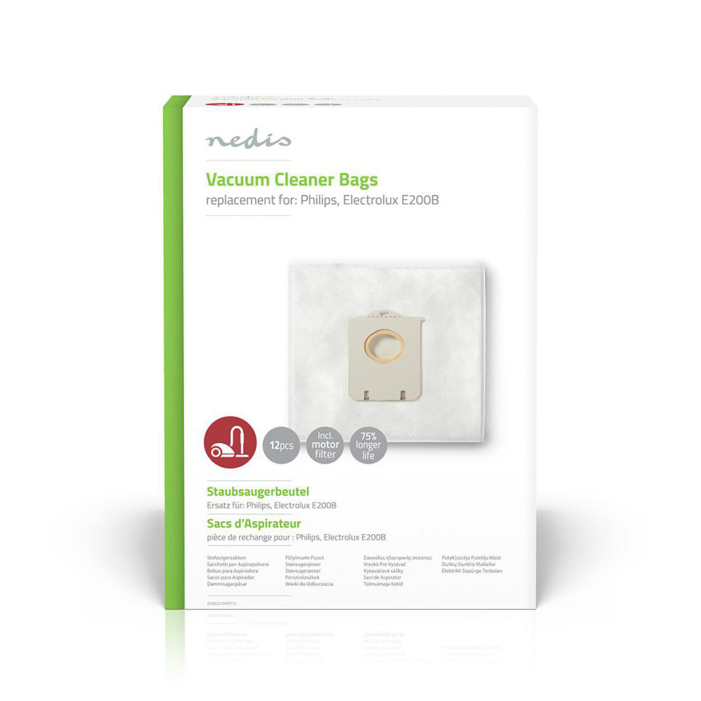 NEDIS DUBG220AEP12 Sac à vide Philips, Electrolux E200B