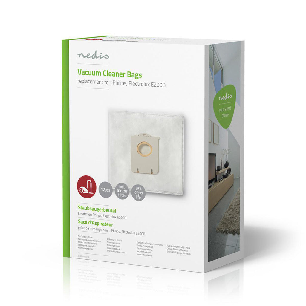 NEDIS DUBG220AEP12 Sac à vide Philips, Electrolux E200B