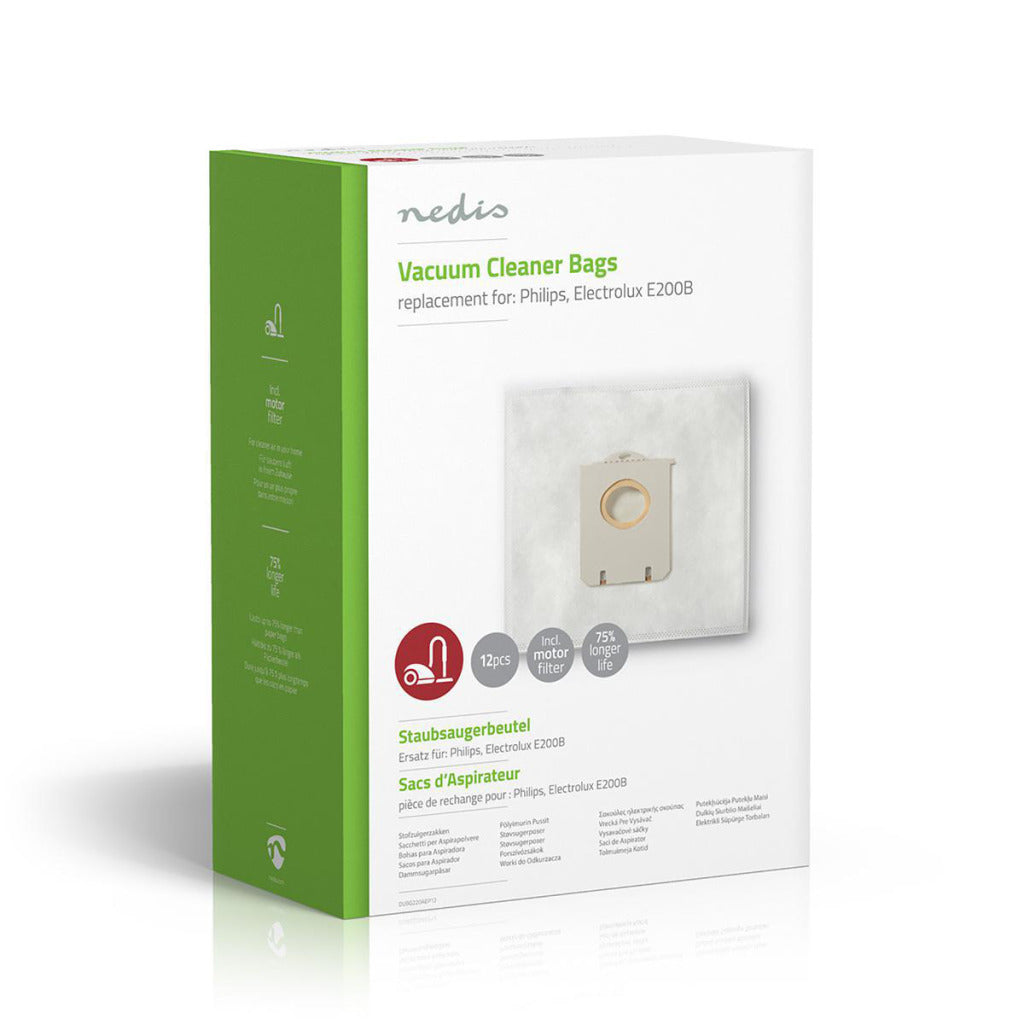 NEDIS DUBG220AEP12 Sac à vide Philips, Electrolux E200B