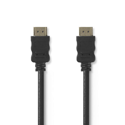 NEDIS CVGT34000BK20 Câble HDMI haute vitesse avec connecteur HDMI HDMI Ethernet Connecteur HDMI 2,0 m noir