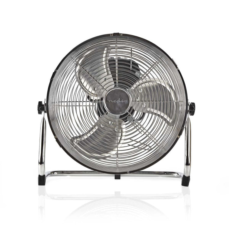NEDIS FNFL10CCR30 Diamètre du ventilateur de plancher 30 cm 3 vitesses Chrome