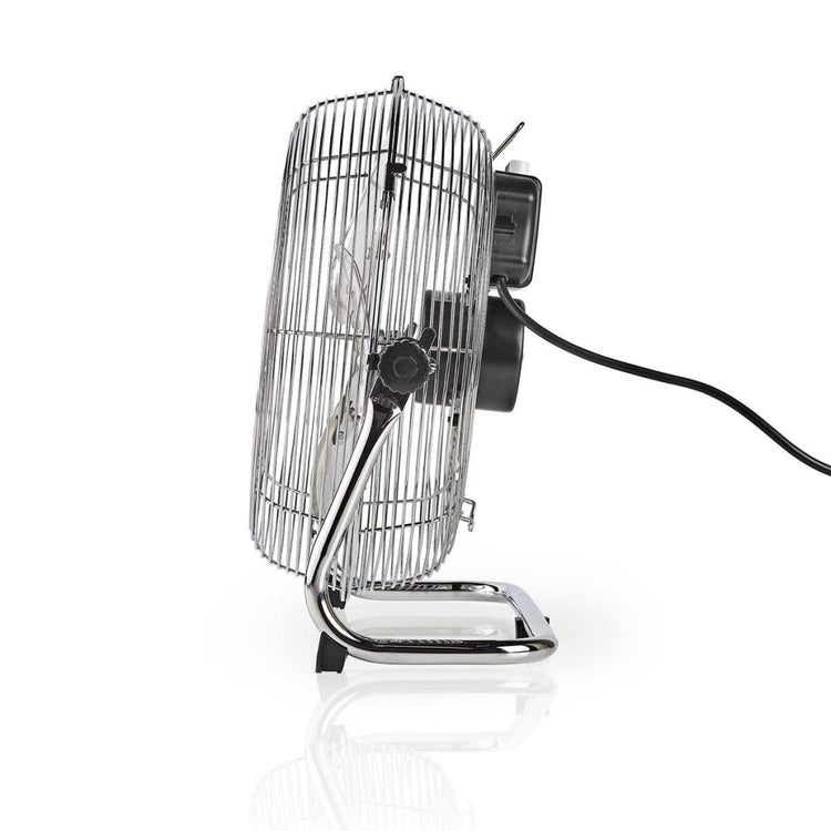 NEDIS FNFL10CCR30 Diamètre du ventilateur de plancher 30 cm 3 vitesses Chrome