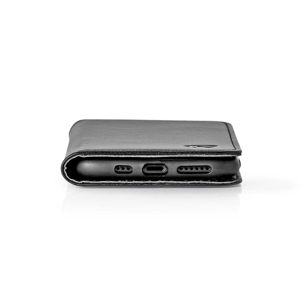 NEDIS SWB50002BK Book de portefeuille pour OnePlus 5T noir
