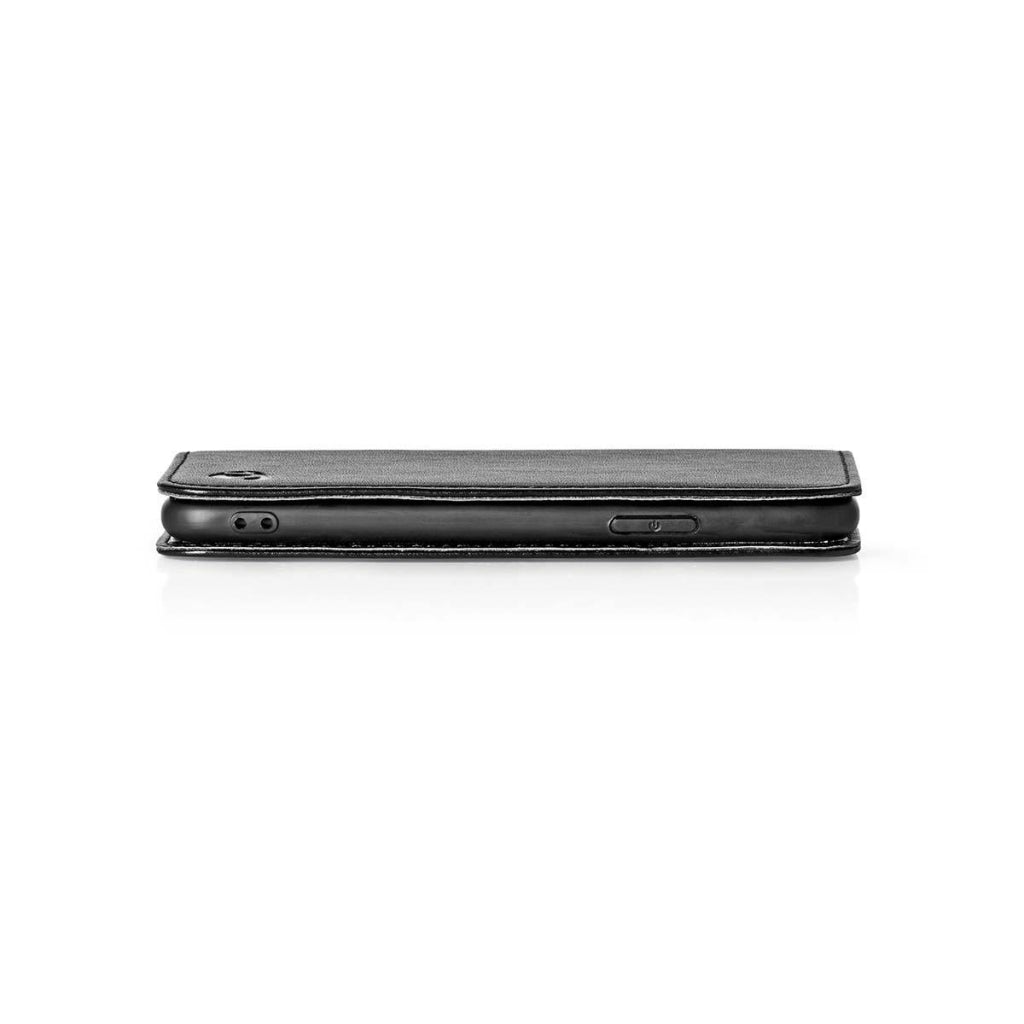 NEDIS SWB50002BK Book de portefeuille pour OnePlus 5T noir