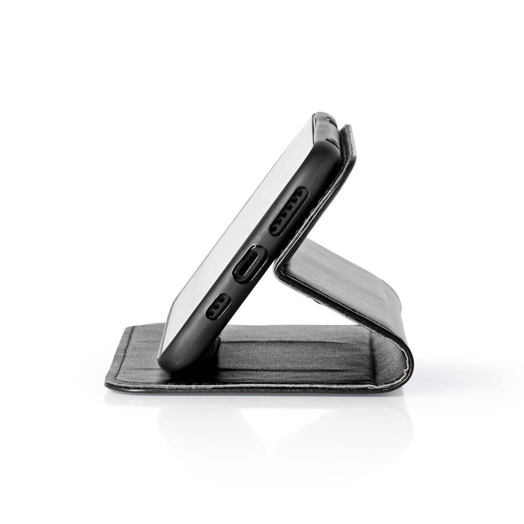 NEDIS SWB50002BK Book de portefeuille pour OnePlus 5T noir