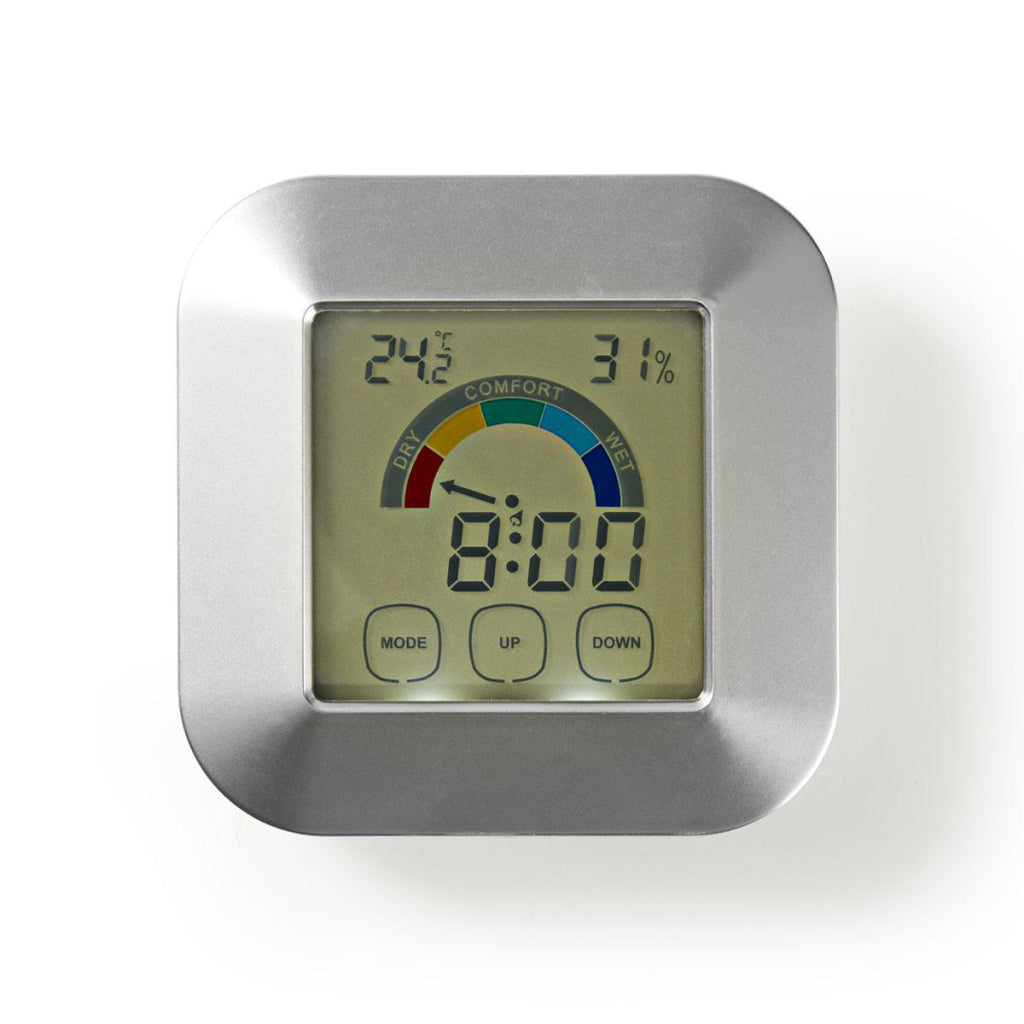 NEDIS KATR105SI HYGROMERMER TEMPERTERY METER