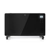 NEDIS HTPL20FBK Panneau en verre Convecteur Convecteur Thermostat Thermostat écran 2 Stands de chauffage