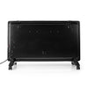 NEDIS HTPL20FBK Panneau en verre Convecteur Convecteur Thermostat Thermostat écran 2 Stands de chauffage