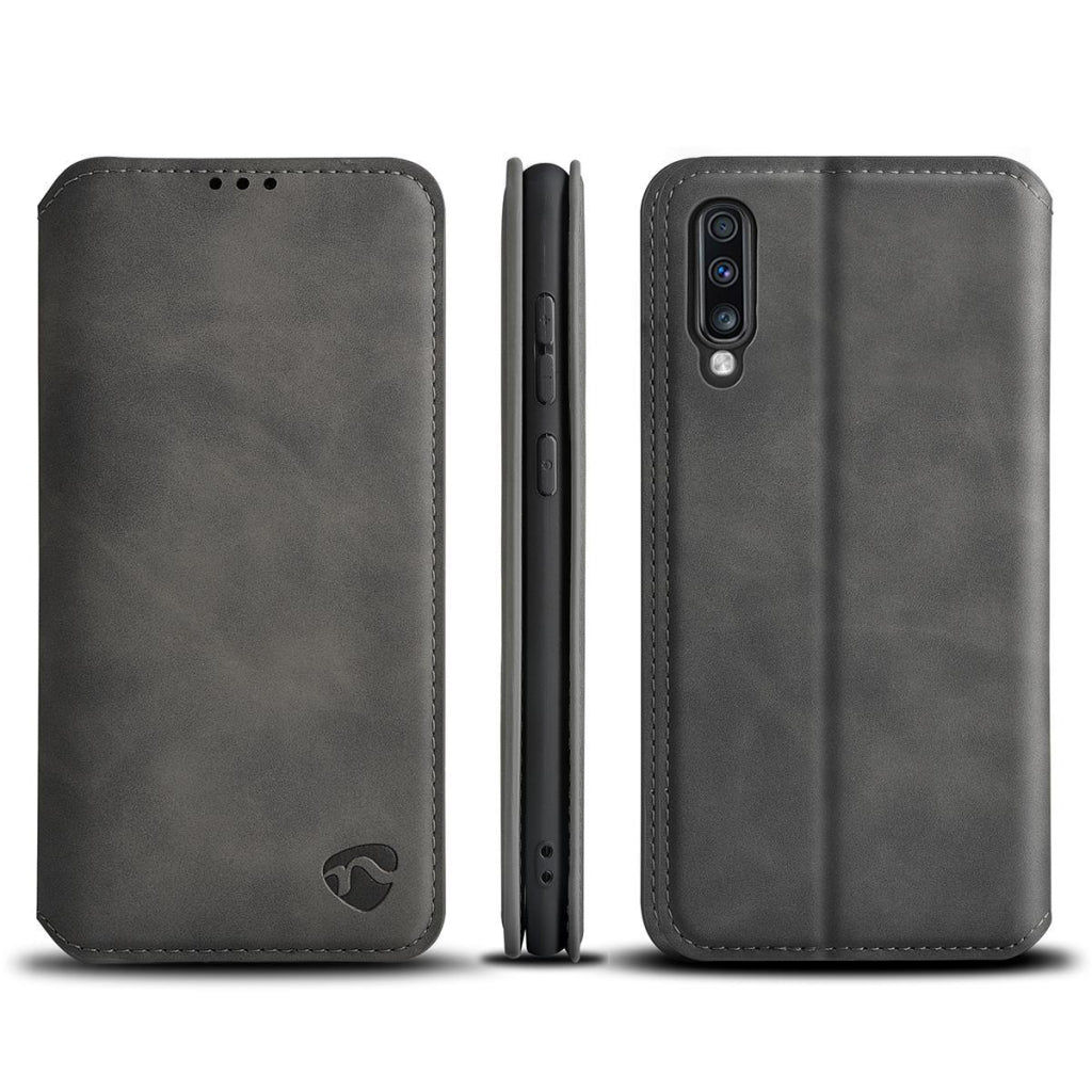 NEDIS SSW10021BK Soft Wallet Book pour Galaxy A50 Black