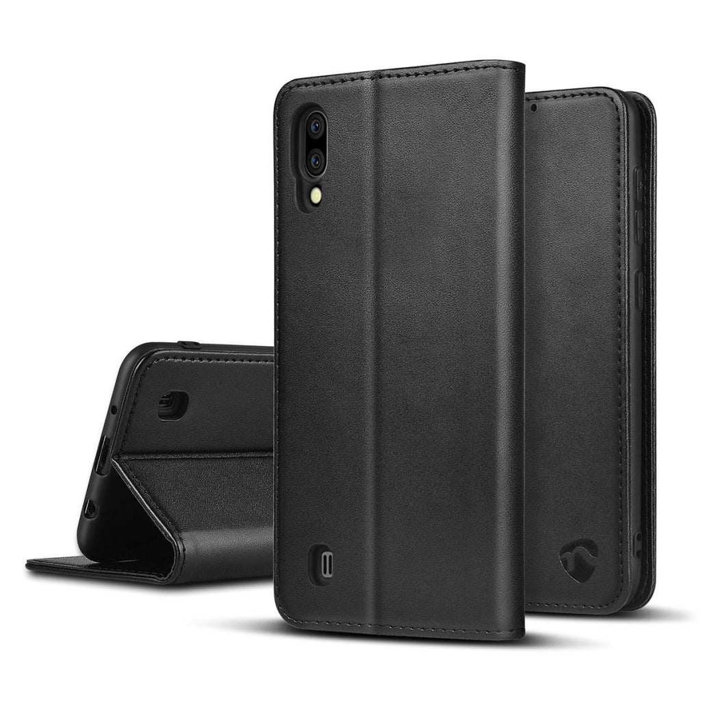 NEDIS SWB10022BK Book de portefeuille pour Galaxy M10 Black