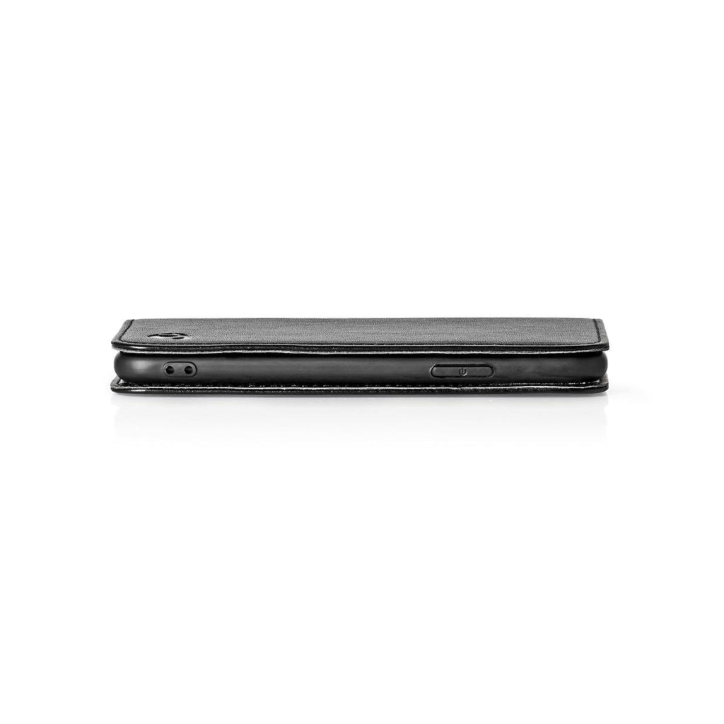 NEDIS SWB10022BK Book de portefeuille pour Galaxy M10 Black