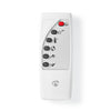 Nedis WiFiHtPL20FWT Smart Convecteur Smart Convecteur avec Wi-Fi Thermostat Glass Front Pannel 2000 W White