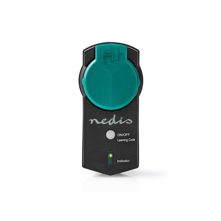 Nedis RFPOM120FBK RF PLIG OUTDOOR IP44 sur RF Mesh Range Extender Schuko Type F 3680 W