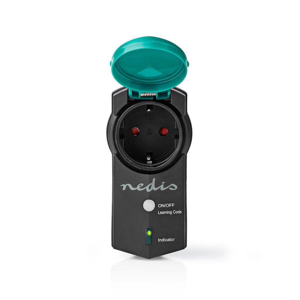 Nedis RFPOM120FBK RF PLIG OUTDOOR IP44 sur RF Mesh Range Extender Schuko Type F 3680 W