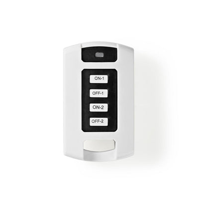 Nedis RFRC220WT RF Remote contrôle 2 canaux