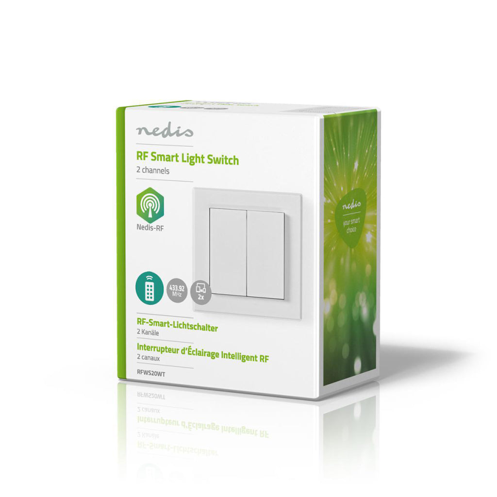 Nedis RFWS20WT RF Éclairage Double