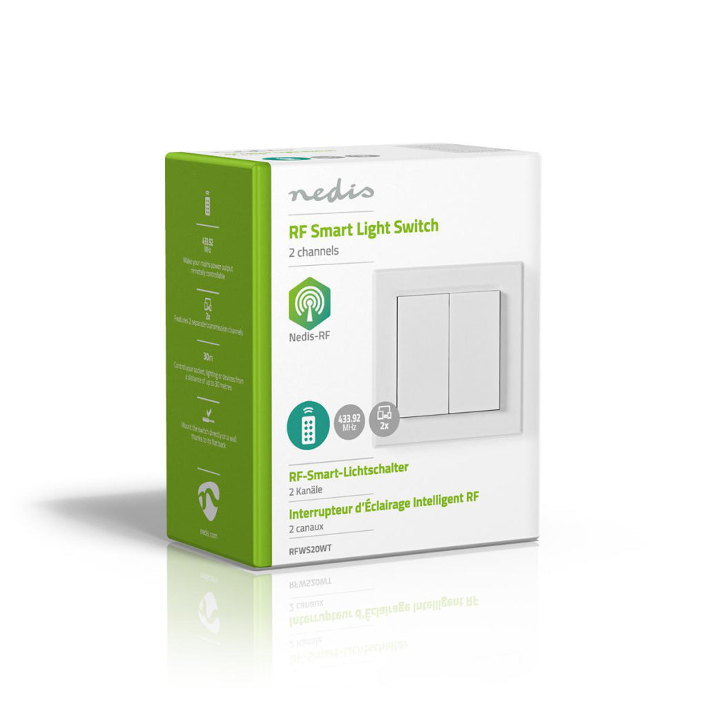 Nedis RFWS20WT RF Éclairage Double