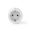 Nedis RFP110FWT RF Branche à partir de Schuko Type F 2300 W